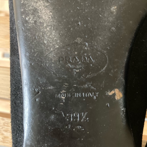 Prada Peep Toe Ballet Flats - Picture 10 of 11